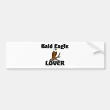 Bald Eagle Lover Bumper Sticker
