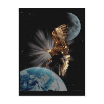 Bald Eagle Motivational Postcards