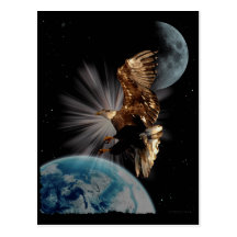 Bald Eagle Motivational Postcards