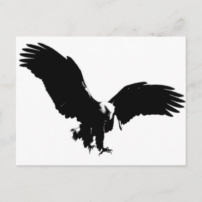 Flying Eagle Silhouette