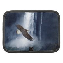 Bald Eagle & Waterfall Folio Case Folio Planners