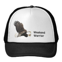 Bald Eagle Wildlife Weekend Warrior Hat