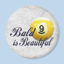 Bald is Beautiful magnets