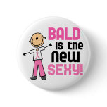 Bald Is The New Sexy Breast Cancer Stick Figure