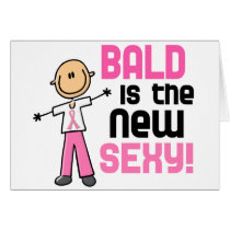 Bald Is The New Sexy Breast Cancer Stick Figure