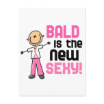 Bald Is The New Sexy Breast Cancer Stick Figure