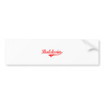 Baldwin Georgia Classic Design bumper stickers