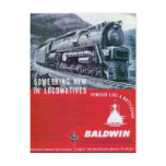 Baldwin Locomotive S-2 Steam Turbine Locomotive postcards