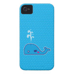 Baleine de Kawaii Coques Case-Mate iPhone 4