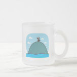 baleine et pingouin mignons tasse
