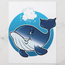 Baleine heureuse prospectus personnalisés