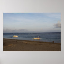 Bali Beach at Dusk Poster