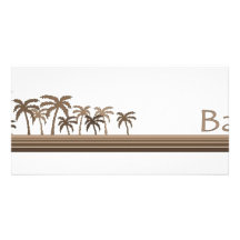 Bali, Indonesia Custom Photo Card