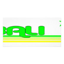 Bali, Indonesia Customized Photo Card