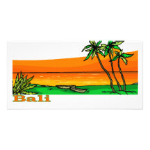 Bali, Indonesia Photo Greeting Card
