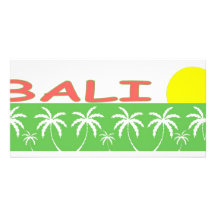 Bali, Indonesia Picture Card