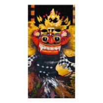 Balinese Barong Photo Card