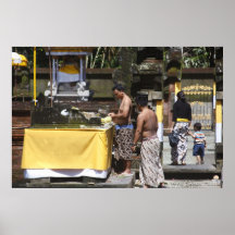 Balinese Men Poster