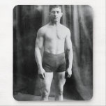 Balkan wrestler Yussif Hussane, 1915 Mousepads