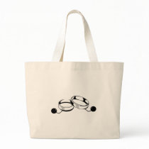 Ball and Chain Wedding Rings Bag