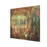 Ball at the Opera de Paris Gallery Wrapped Canvas