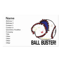 Ball Buster Business Card Templates