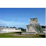 Ball Court And Temple Of The Jaguars, Chichen Itza Cut Outs