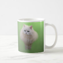 Ball of fluff kitten mugs