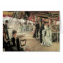 Ball on Shipboard by James Tissot Greeting Card