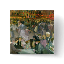 Ball on the 14th July Buttons