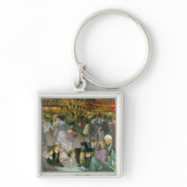Ball on the 14th July Key Chains
