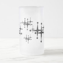 Ball Point Star Frosted Mug