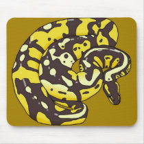 Ball Python Orange Mousepad
