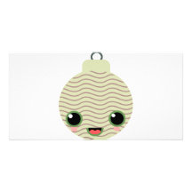 ball tree kawaii photo greeting card