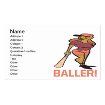 Baller Business Card Templates