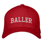 Baller Cap Embroidered Baseball Caps