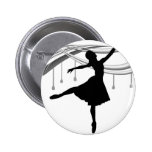Ballerina: All Wet Pinback Button