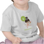 Ballerina Birthday Infant T-shirt Brunette