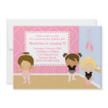 Ballerina Birthday Party Invitation