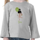Ballerina Birthday Toddler T-shirt Asian
