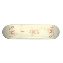 Ballerina Custom Skate Board