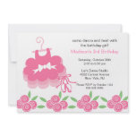 Ballerina Dance Birthday Invitation