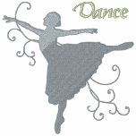 Ballerina  - Dance Embroidered Polo Shirt
