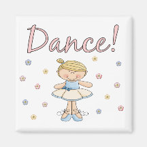 Ballerina Dance Magnet