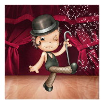 Ballerina - Dance Performance / Cabaret  Party - S Custom Invite