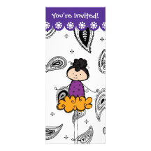 Ballerina Dance Recital Invitations
