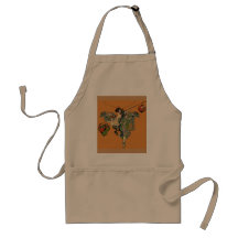 Ballerina Faerie With Lanterns Apron