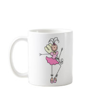 Ballerina Fairy In Pink Mug