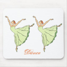Ballerina Grace en Pointe Mousepad