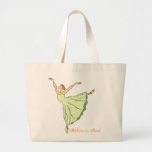 Ballerina Grace en Pointe Tote Bag